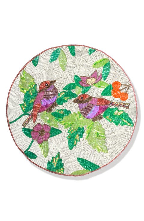 The Ember Song Beaded Charger