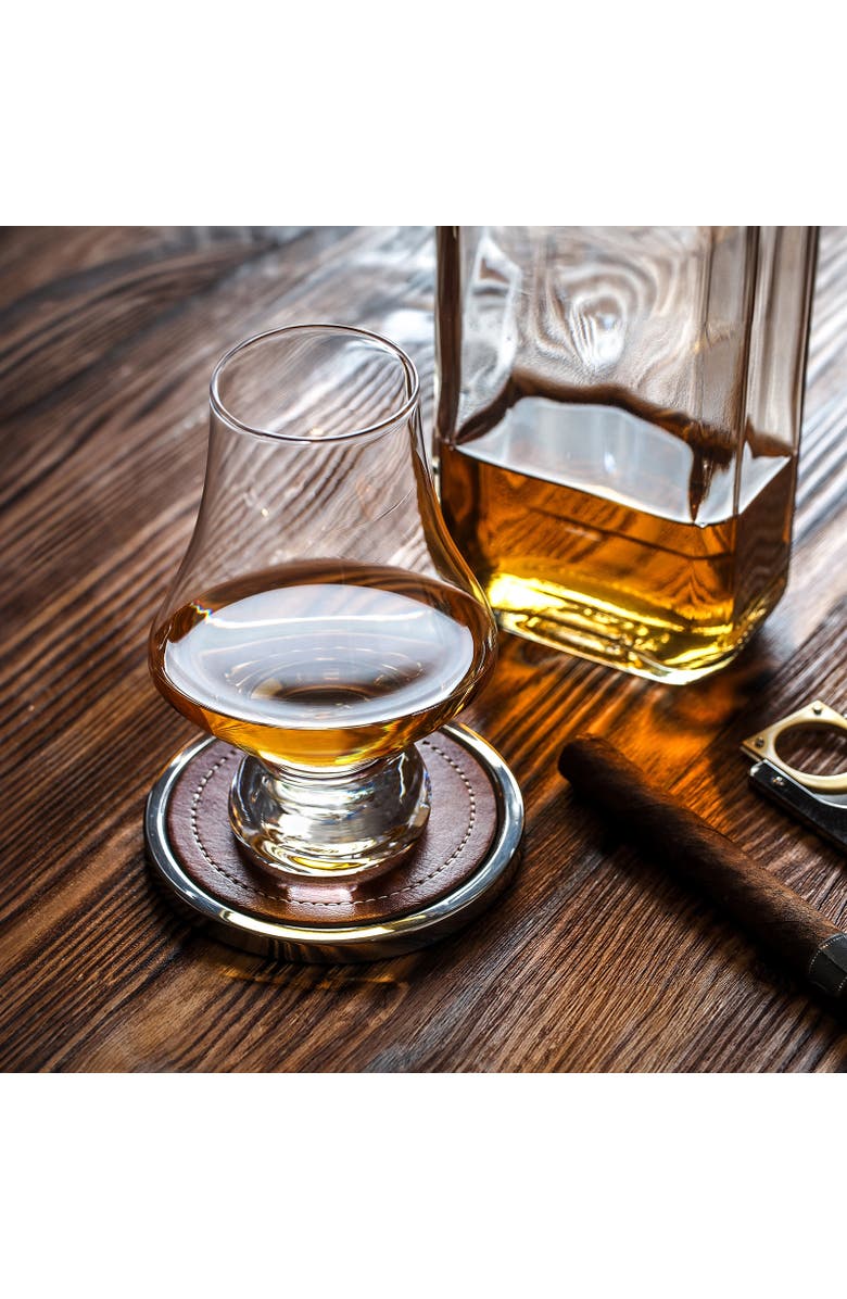 FINAL TOUCH Whiskey Tasting Glasses - Set of 2, Alternate, color, Clear