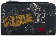 Desigual Mixed Media Continental Wallet