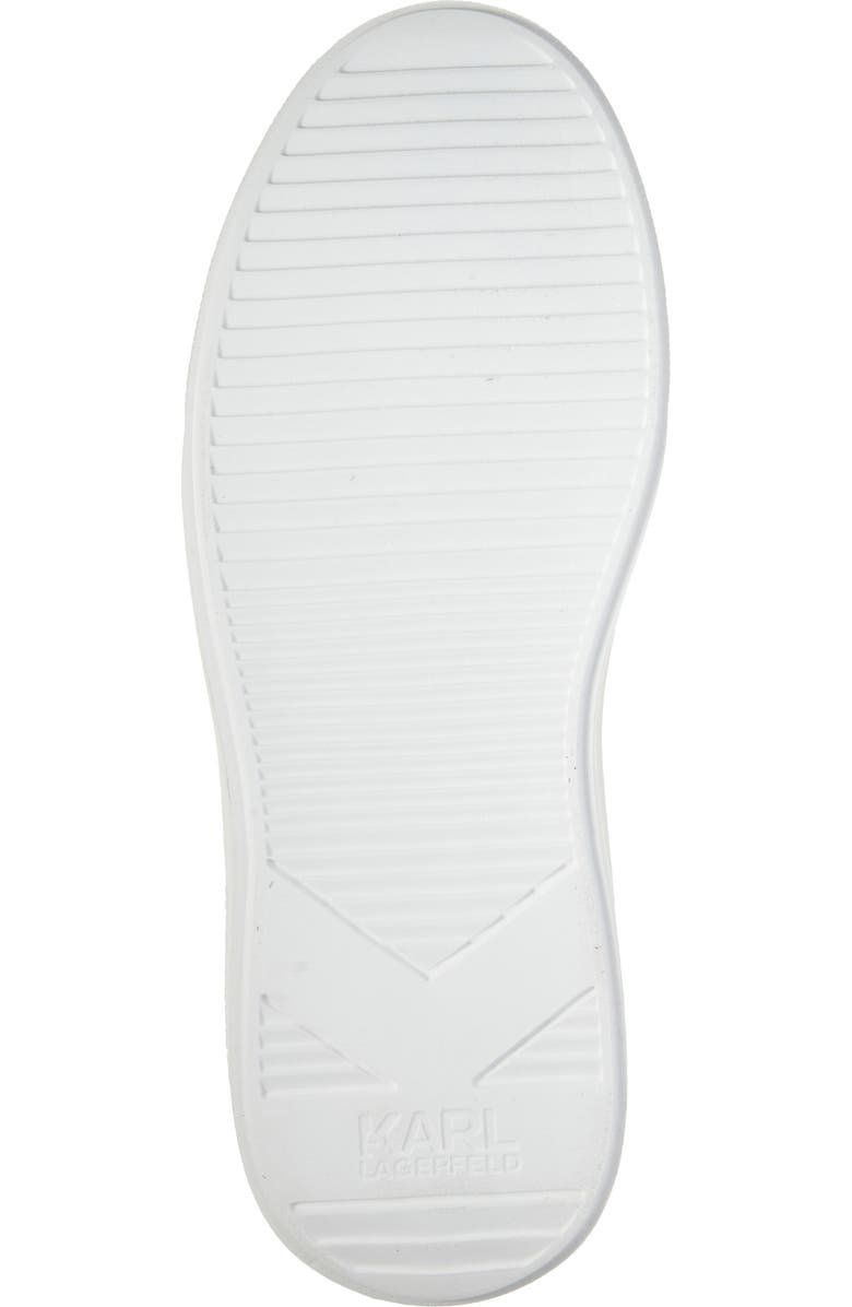 KARL LAGERFELD PARIS Laceless Sneaker, Alternate, color, Light Grey