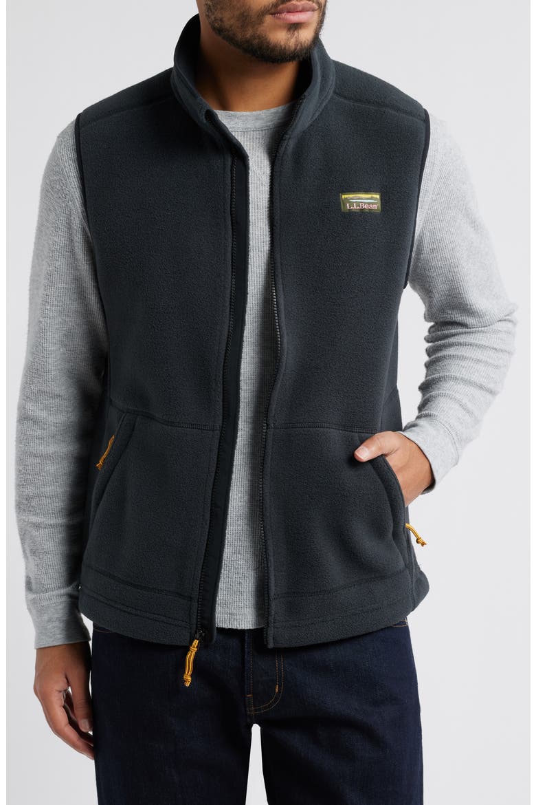Mountain Classic Fleece Vest, Main, color, BLACK