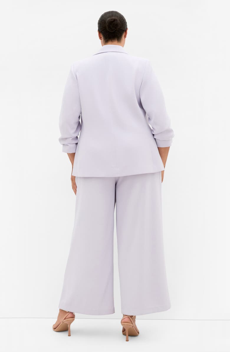 City Chic Abbie Wide Leg Pants, Alternate, color, Lilac