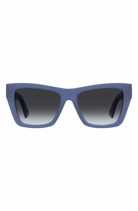 MOS181/S 54mm Gradient Rectangular Sunglasses