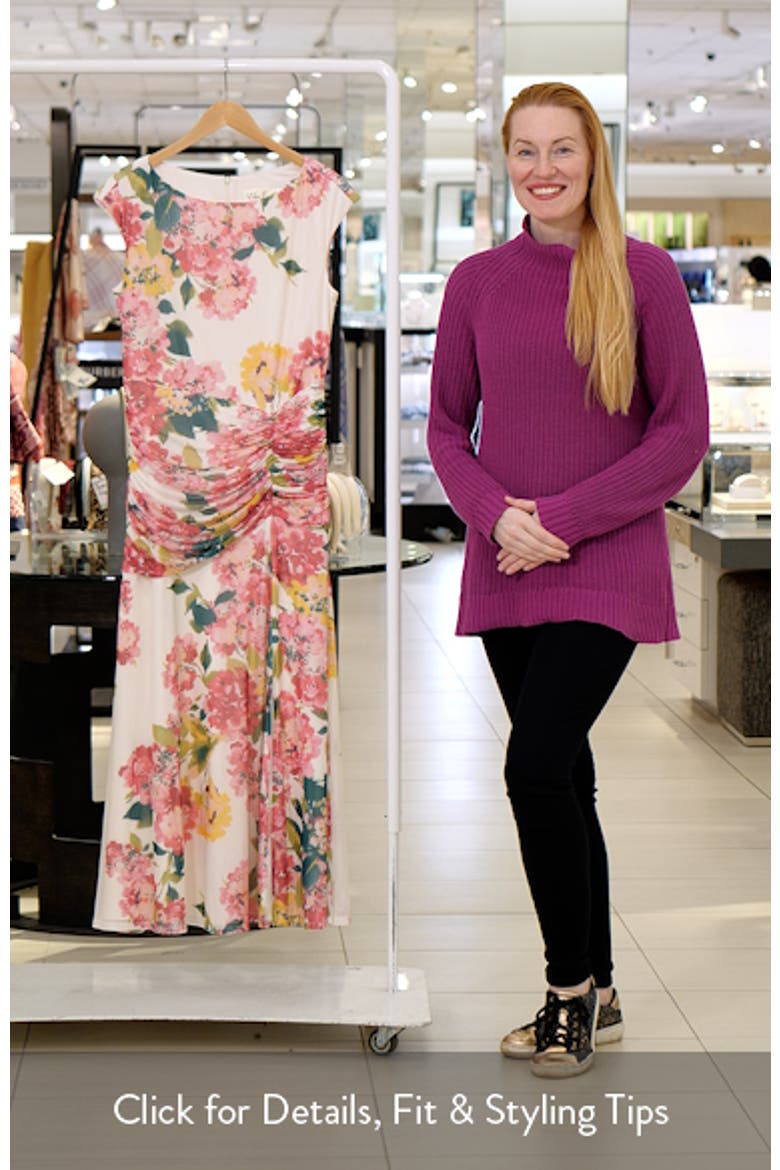 Floral Ruched Gown video