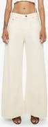 MOTHER Lil Lemon Twist Sneak High Waist Flare Leg Jeans