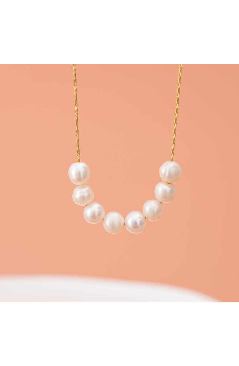 Starfish Project Harmony Pearl Cluster Necklace, Alternate, color, White