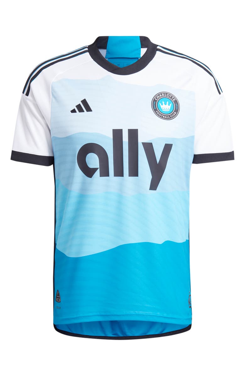 adidas Charlotte FC Home AEROREADY Jersey Top, Alternate, color, Sharp Blue/ White