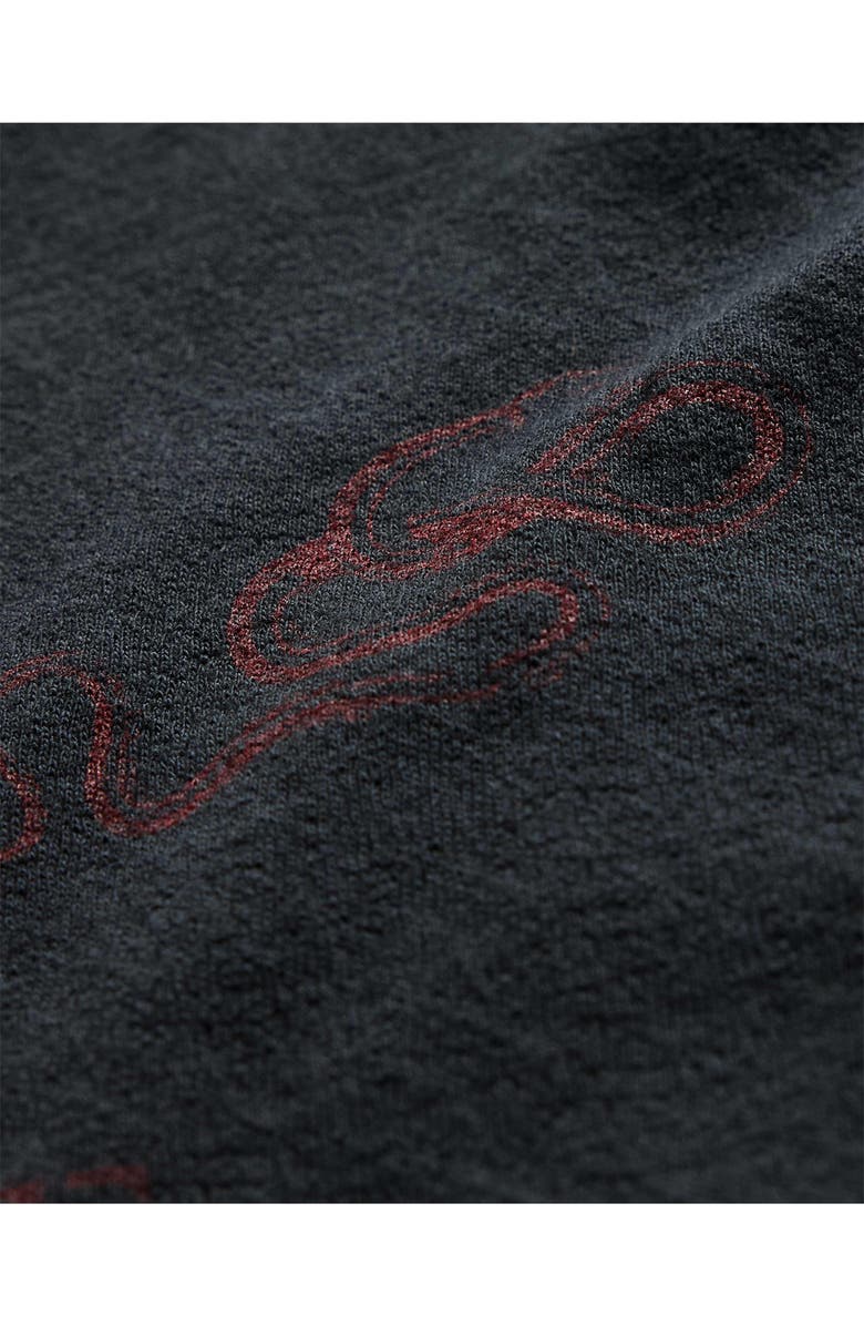 John Varvatos Raw Edge Graphic T-Shirt, Alternate, color, 