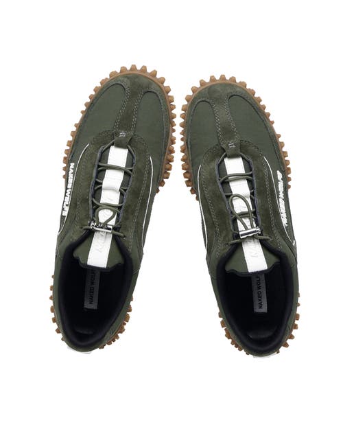 Naked Wolfe Island Ripstop Sneaker In Brown