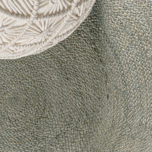 Jonathan Y Zara Braided Coastal Cottage Round Jute Round Area Rug In Gray
