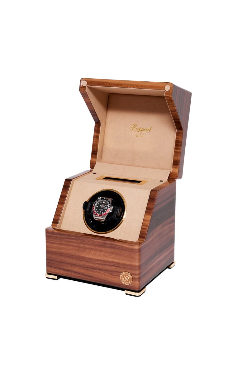 Rapport London PERPETUA SINGLE WATCH WINDER, Alternate, color, Walnut