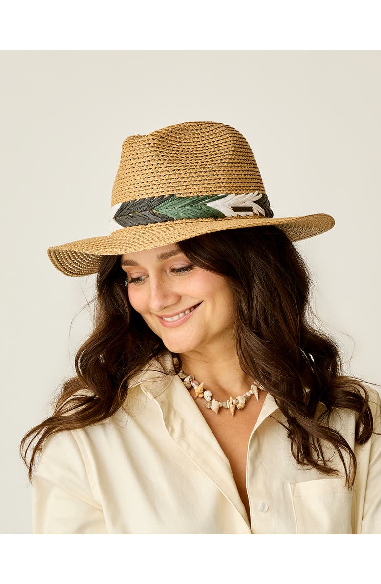 Carve Designs Farrah Packable Hat, Alternate, color, Dark Honey