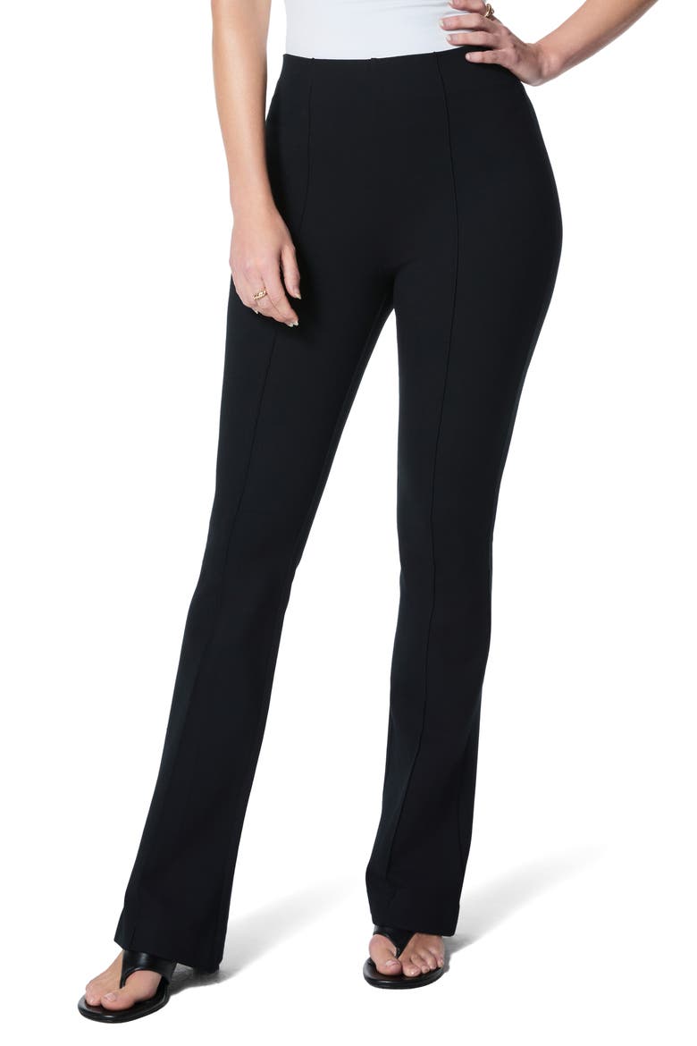 Pull-On Demi Bootcut Ponte Pants, Main, color, CLASSIC BLACK