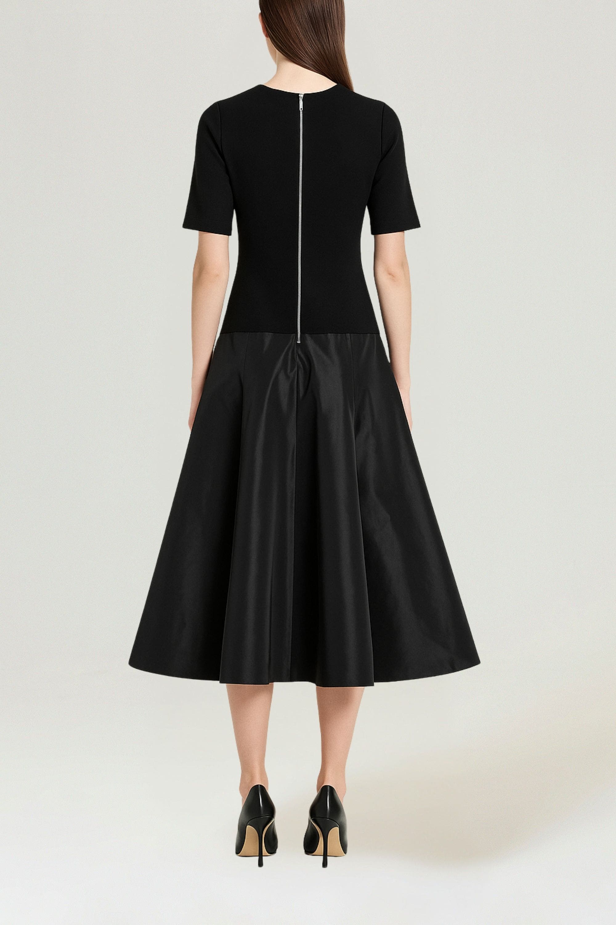 Flared Midi Dress - image 2