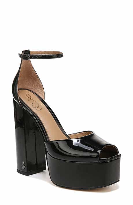 Sam Edelman Kori Ankle Strap Peep Toe Platform Sandal