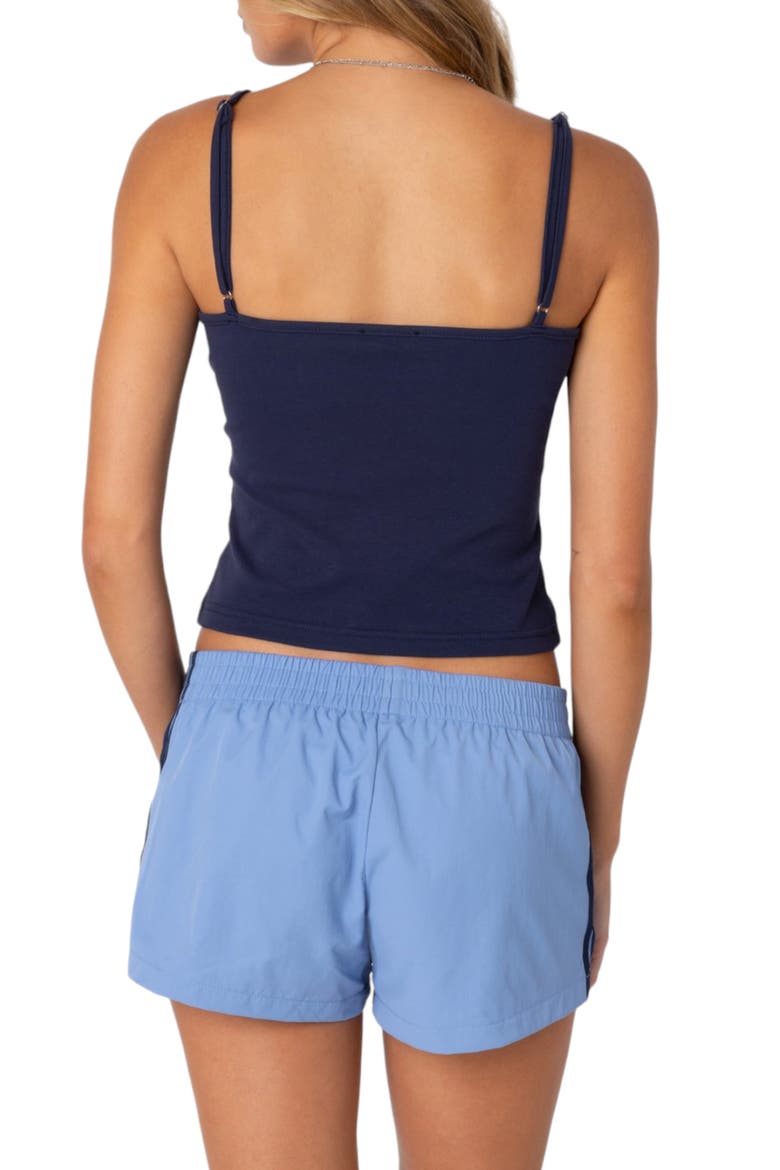 Deanna Cotton Tank, Alternate, color, NAVY