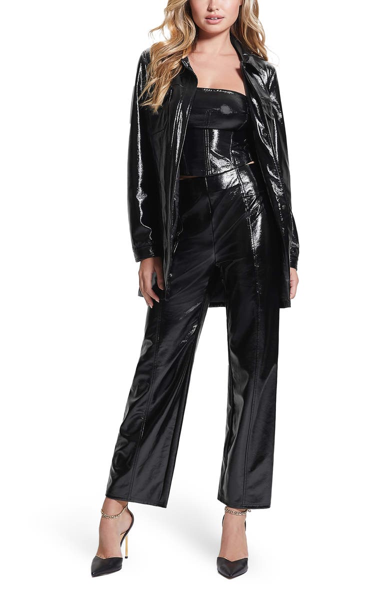 GUESS Monica Straight Leg Pants, Alternate, color, 