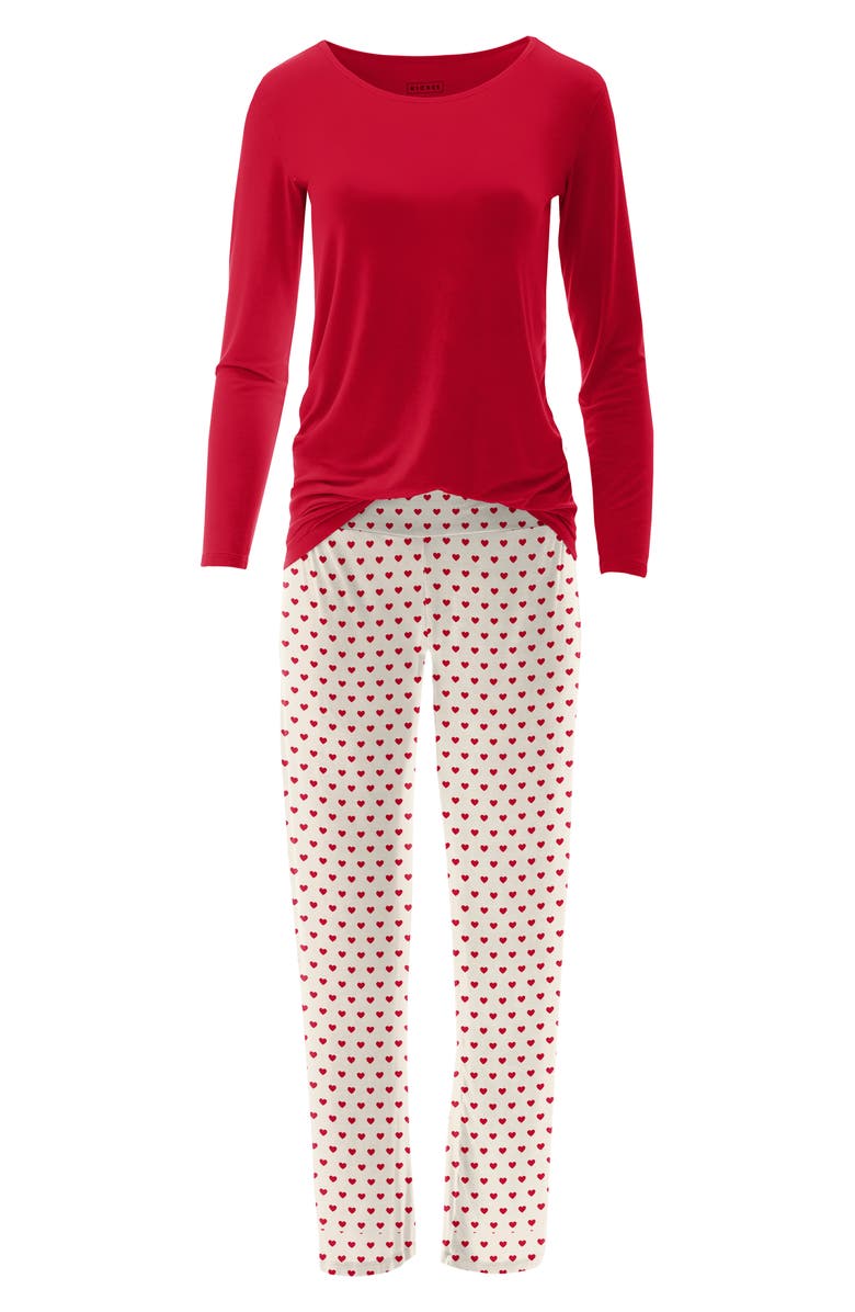 KicKee Pants Loosey Goosey Pajamas, Alternate, color,