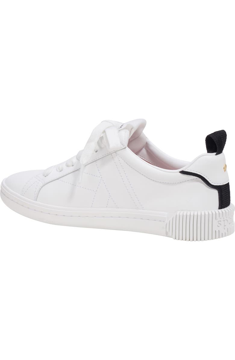 Kate Spade New York signature sneaker, Alternate, color, True White / Black