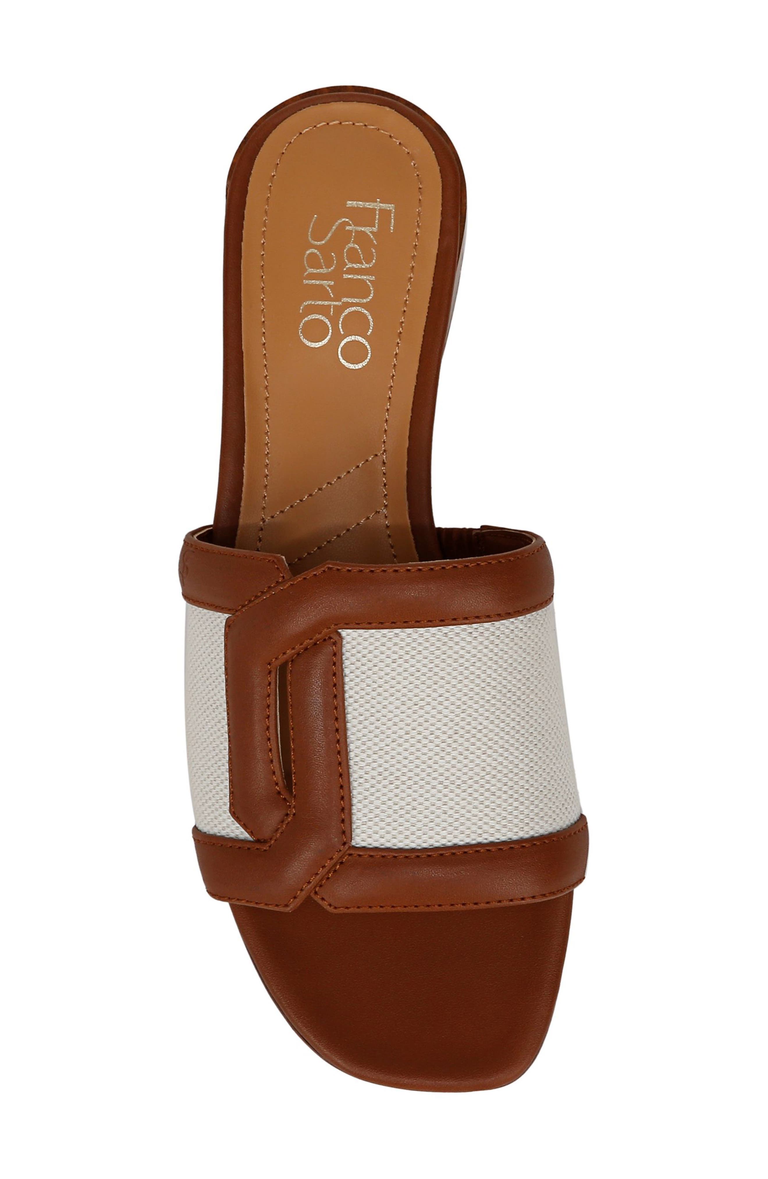 Franco Sarto Margot Slide Sandal, Alternate, color, Natural