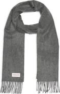 Johnstons of Elgin Cashmere Fringe Scarf