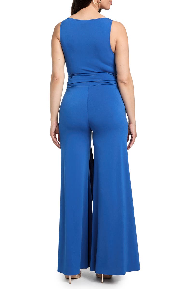 Marciano Kiki Tie Waist Jumpsuit, Alternate, color, Infinity Galaxy