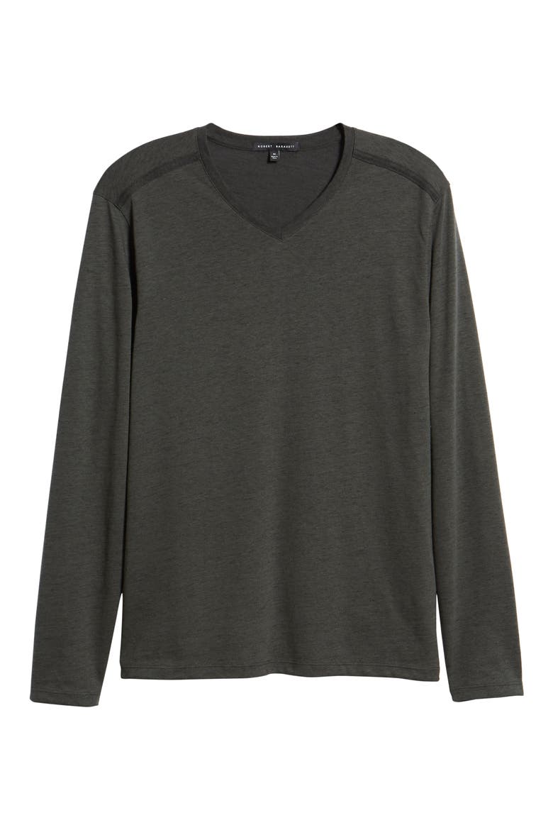Flatrock Regular Fit V-Neck T-Shirt, Alternate, color, IRON