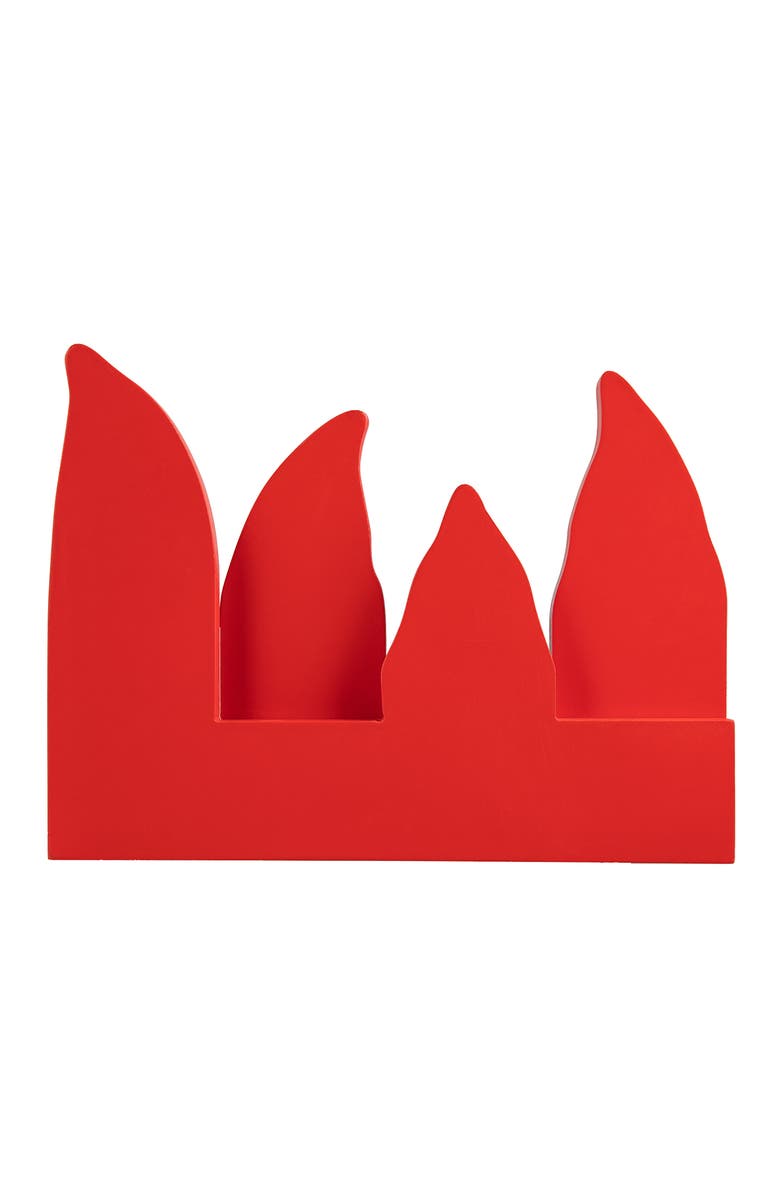 Glitzhome 11"L Valentine's Love Wooden Gnome Table Decor, Alternate, color, Red