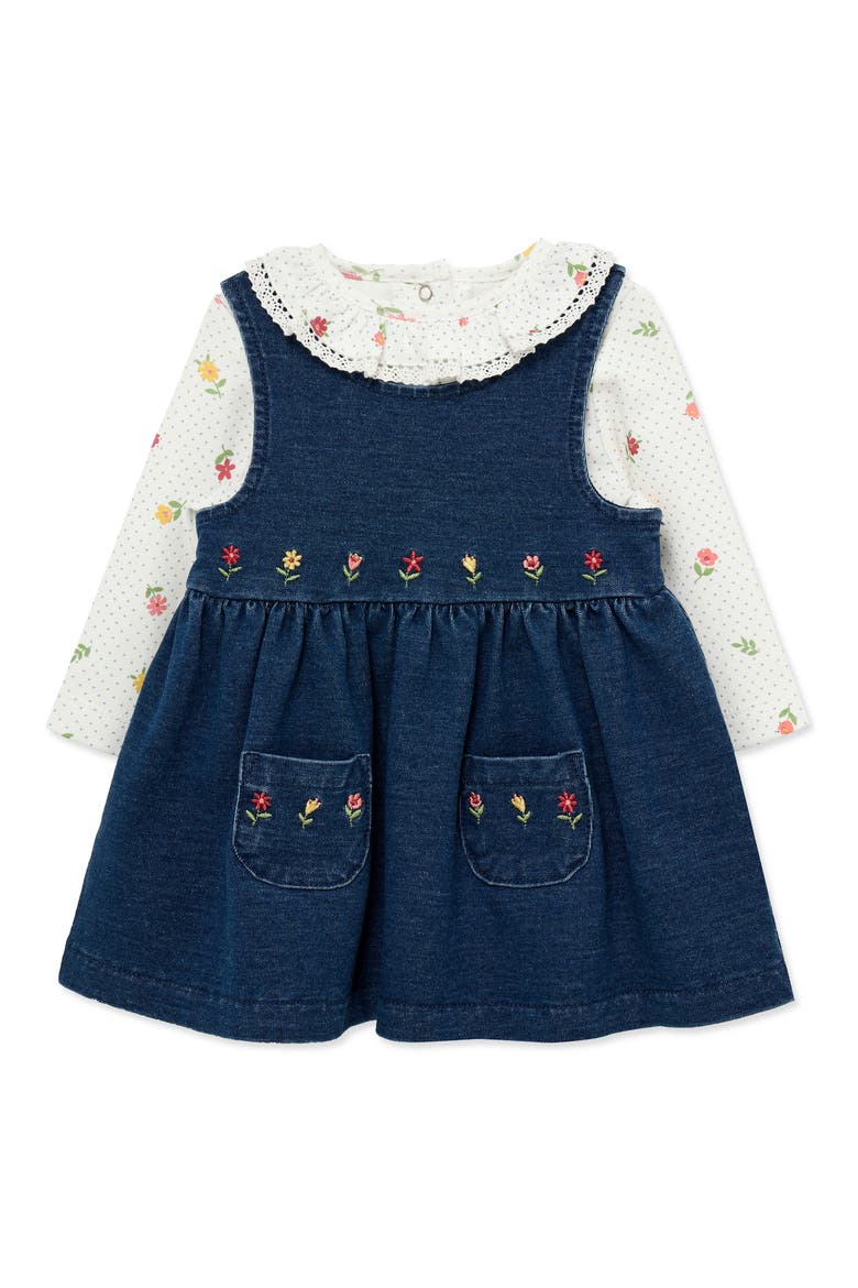 Kids' Blossom 3-Piece Jumper Set, Alternate, color, DENIM