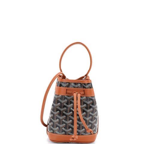 Petit Flot Bucket Bag Coated Canvas Mini