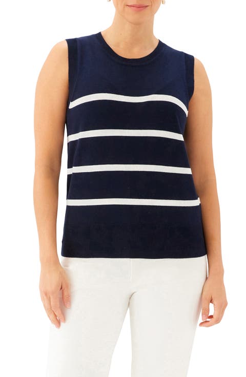Stripe Sweater Vest