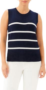 Karen Kane Stripe Sweater Vest