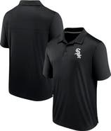 FANATICS Men's Fanatics Branded  Black Chicago White Sox Fitted Polo
