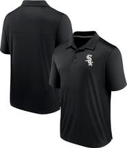 FANATICS Men's Fanatics Branded  Black Chicago White Sox Fitted Polo