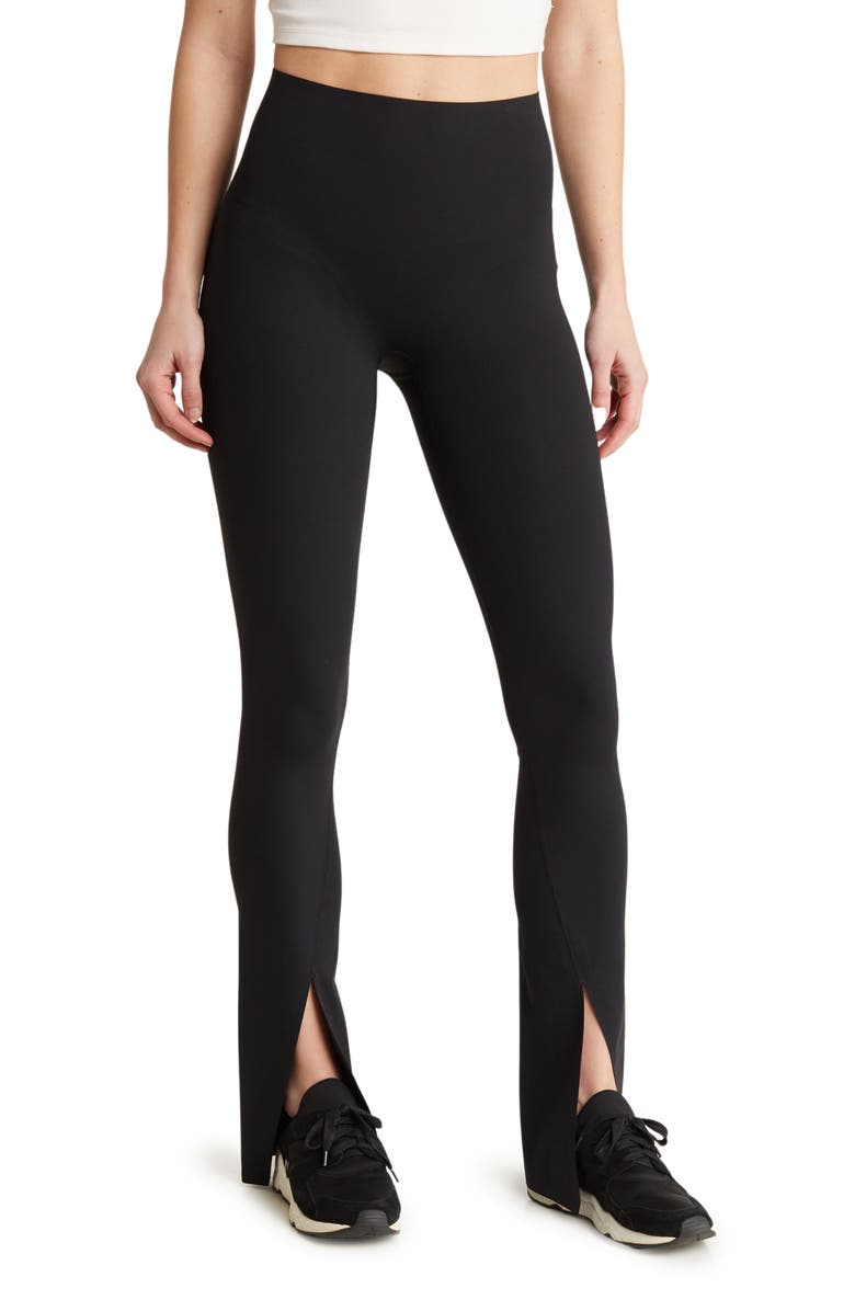 SPANX<sup>®</sup> Booty Boost Front Slit Active Leggings, Main, color, 