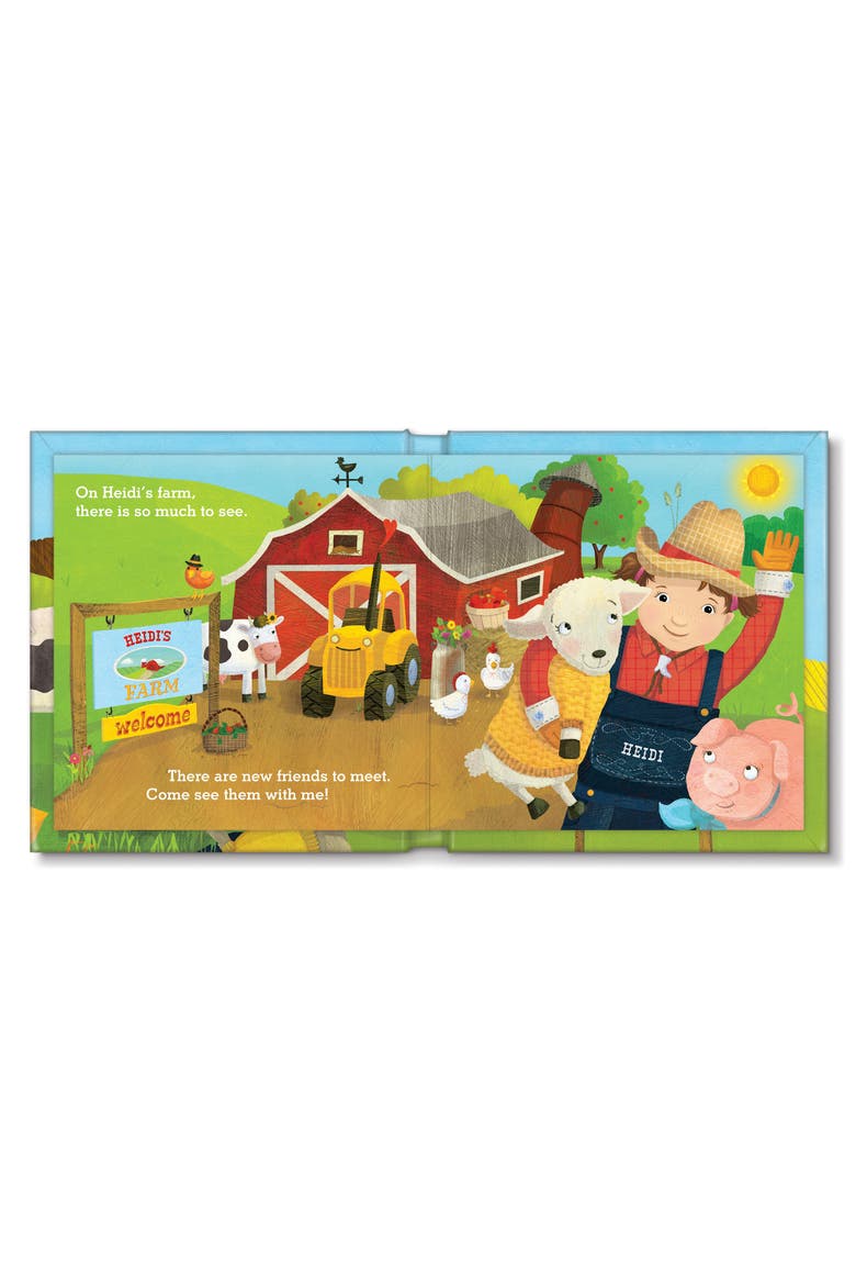 'Farm Friends' Personalized Book, Alternate, color, GIRL