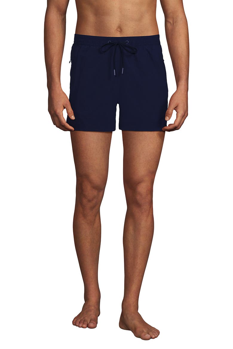 5 Inch Volley Swim Trunk, Alternate, color, Deep Sea Navy