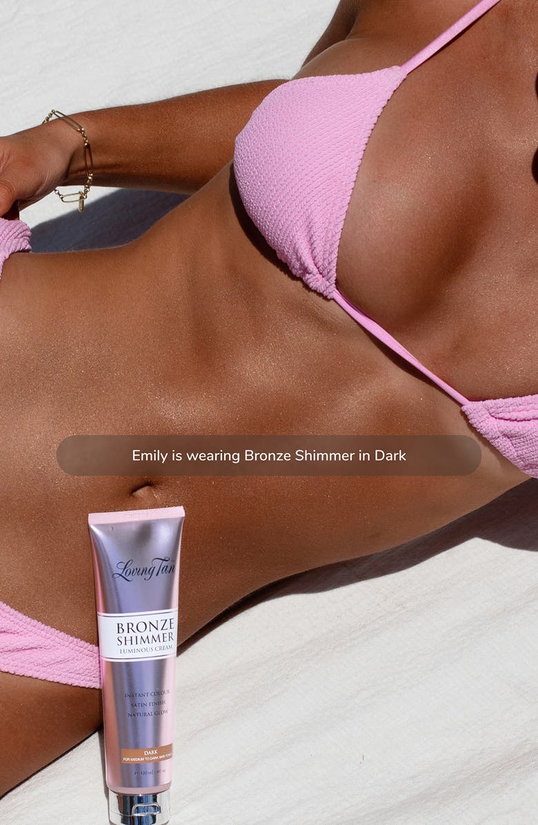 Loving Tan Bronzer Shimmer Luminous Cream, Alternate, color,