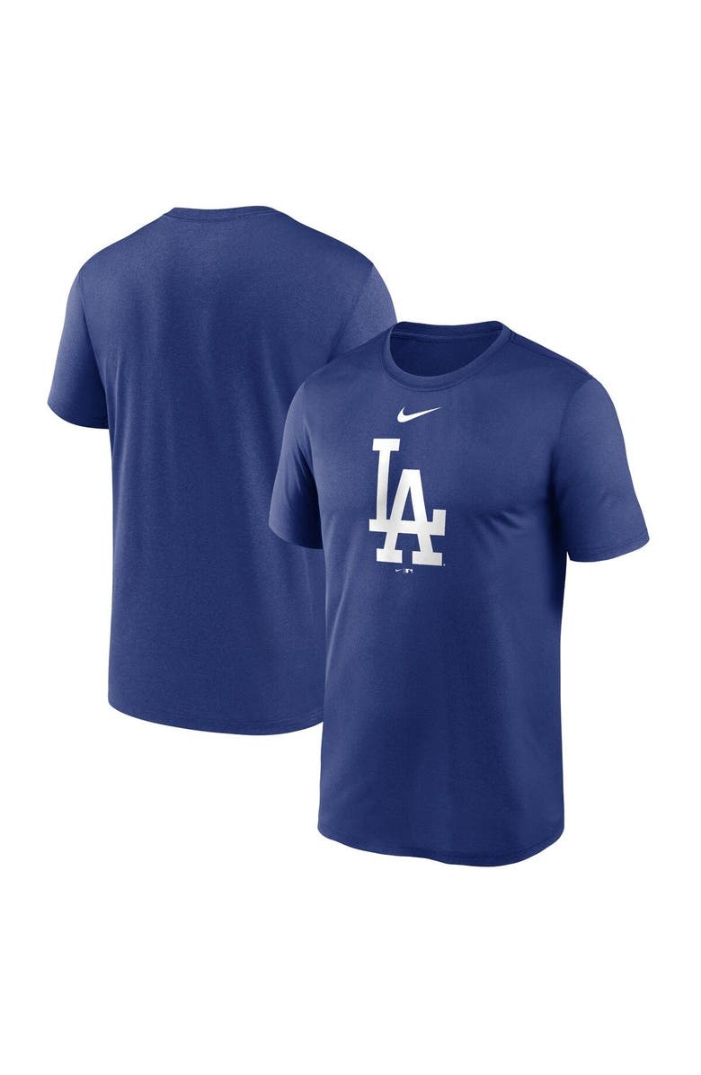 Nike Men's Nike Royal Los Angeles Dodgers New Legend Logo T-Shirt, Main, color, 