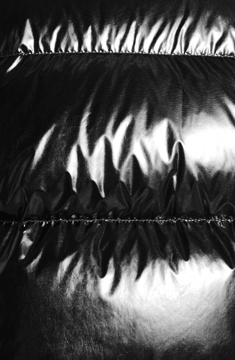 Moncler Meuse Laminated Nylon Down Jacket, Alternate, color, 