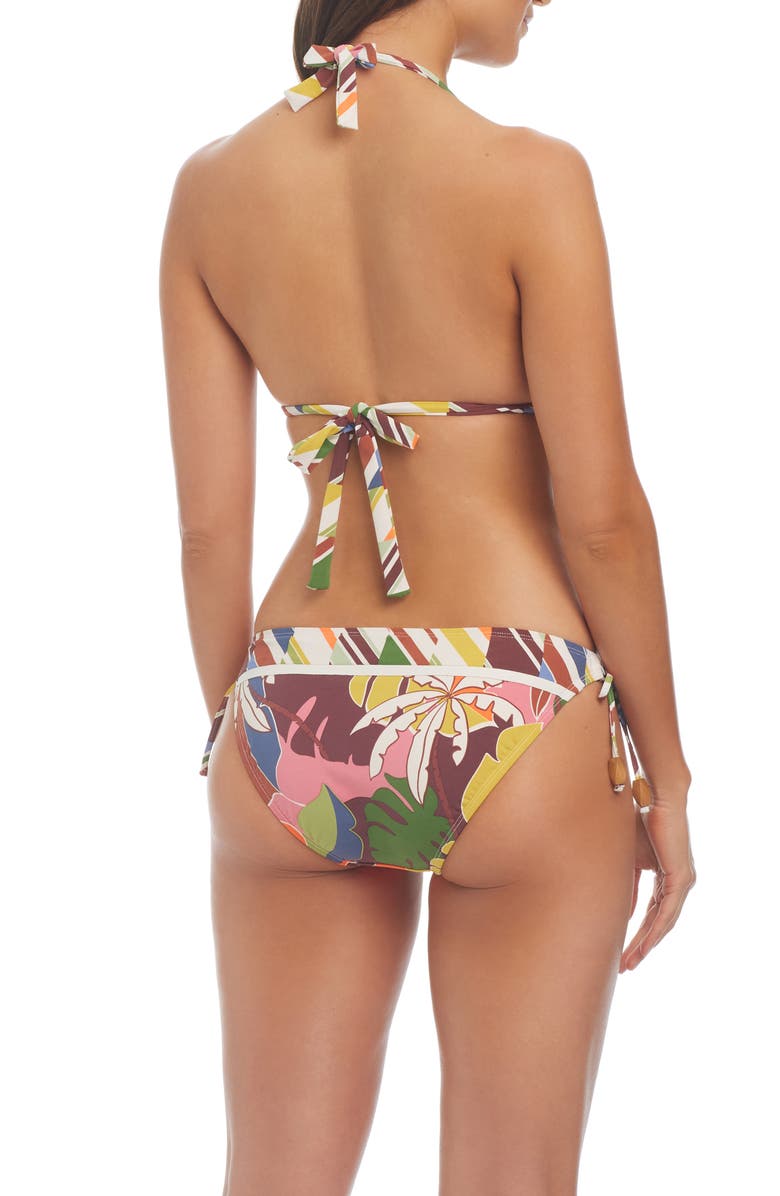 BLEU by Rod Beattie Tropical Halter Bikini Top, Alternate, color, 