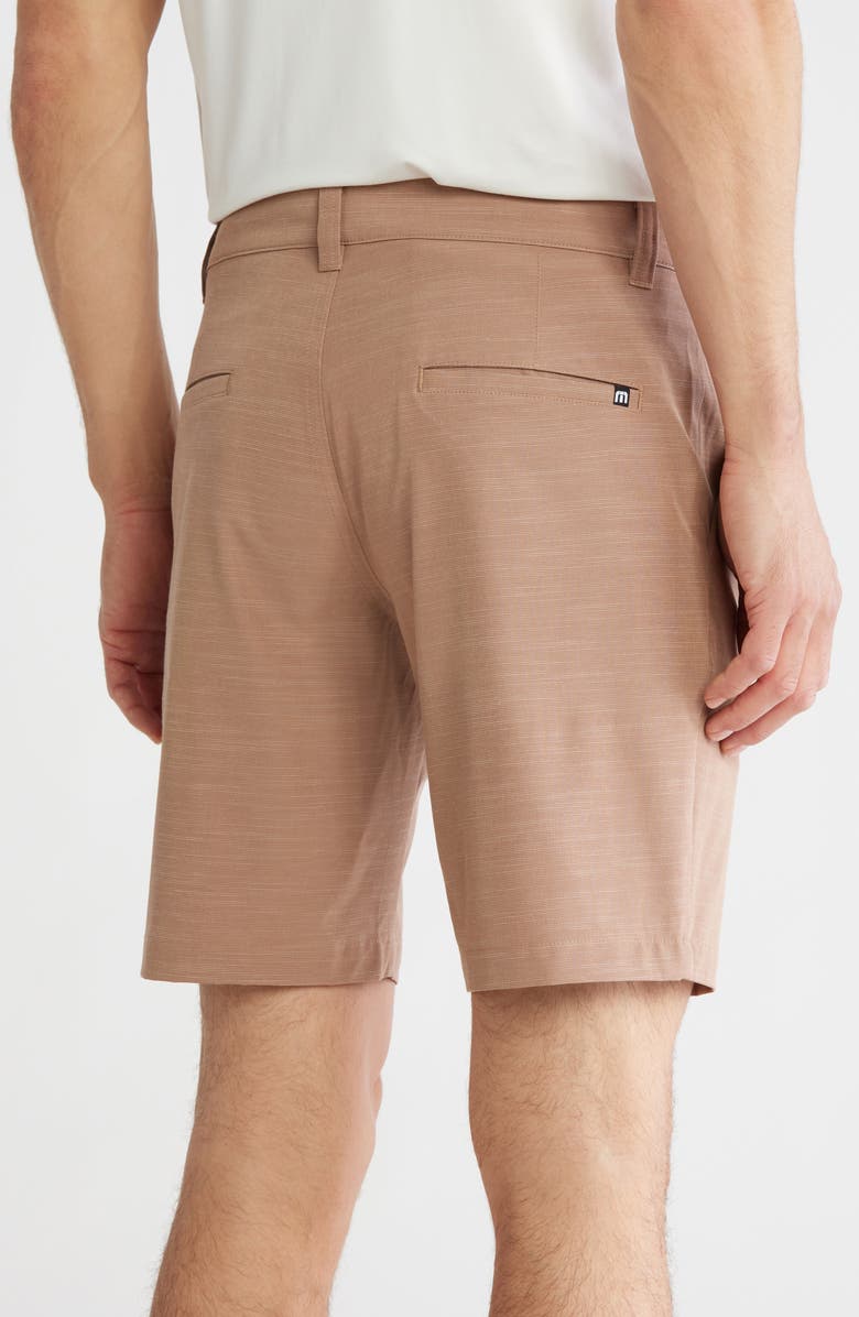 TravisMathew Men's Switchbacks Hybrid Shorts, Alternate, color, Heather Portabella