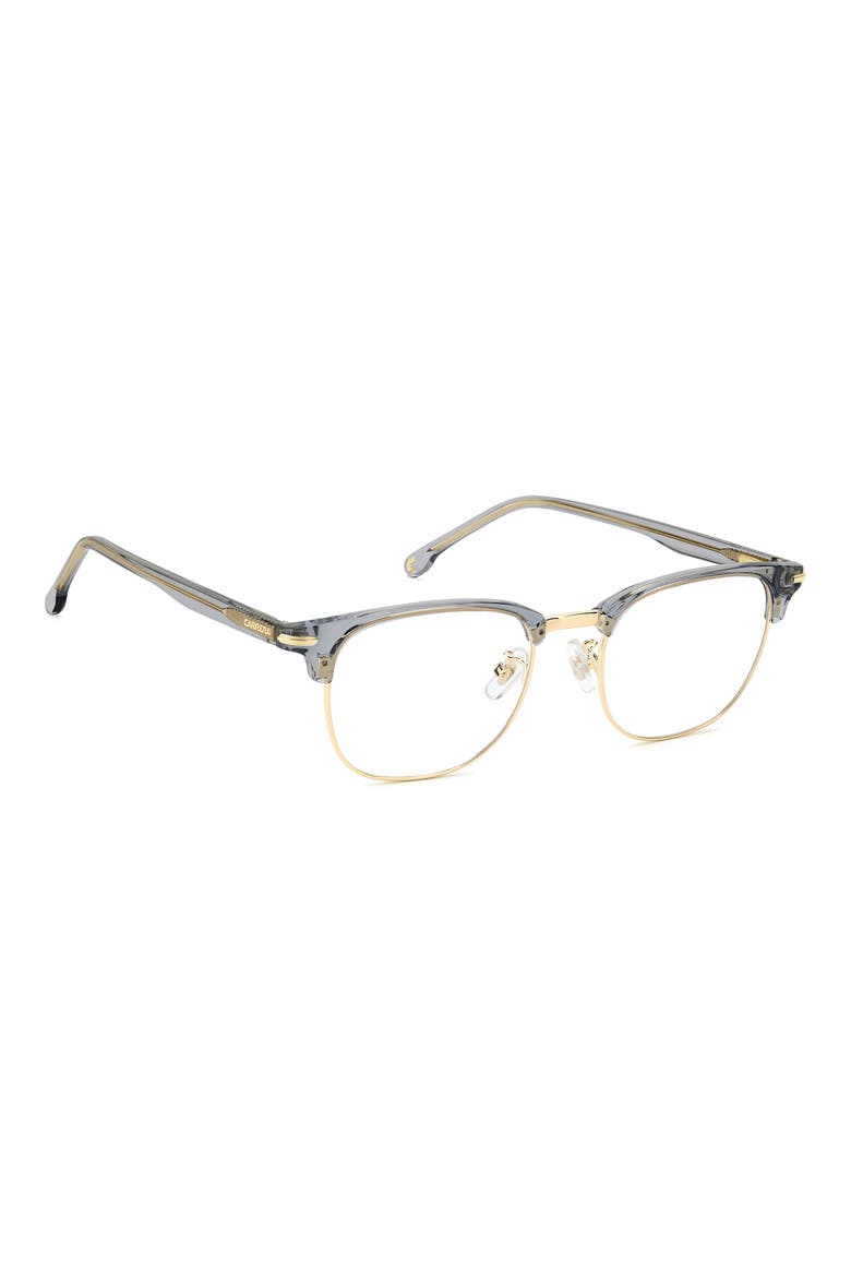 50mm Rectangular Optical Glasses, Alternate, color, GREY GOLD
