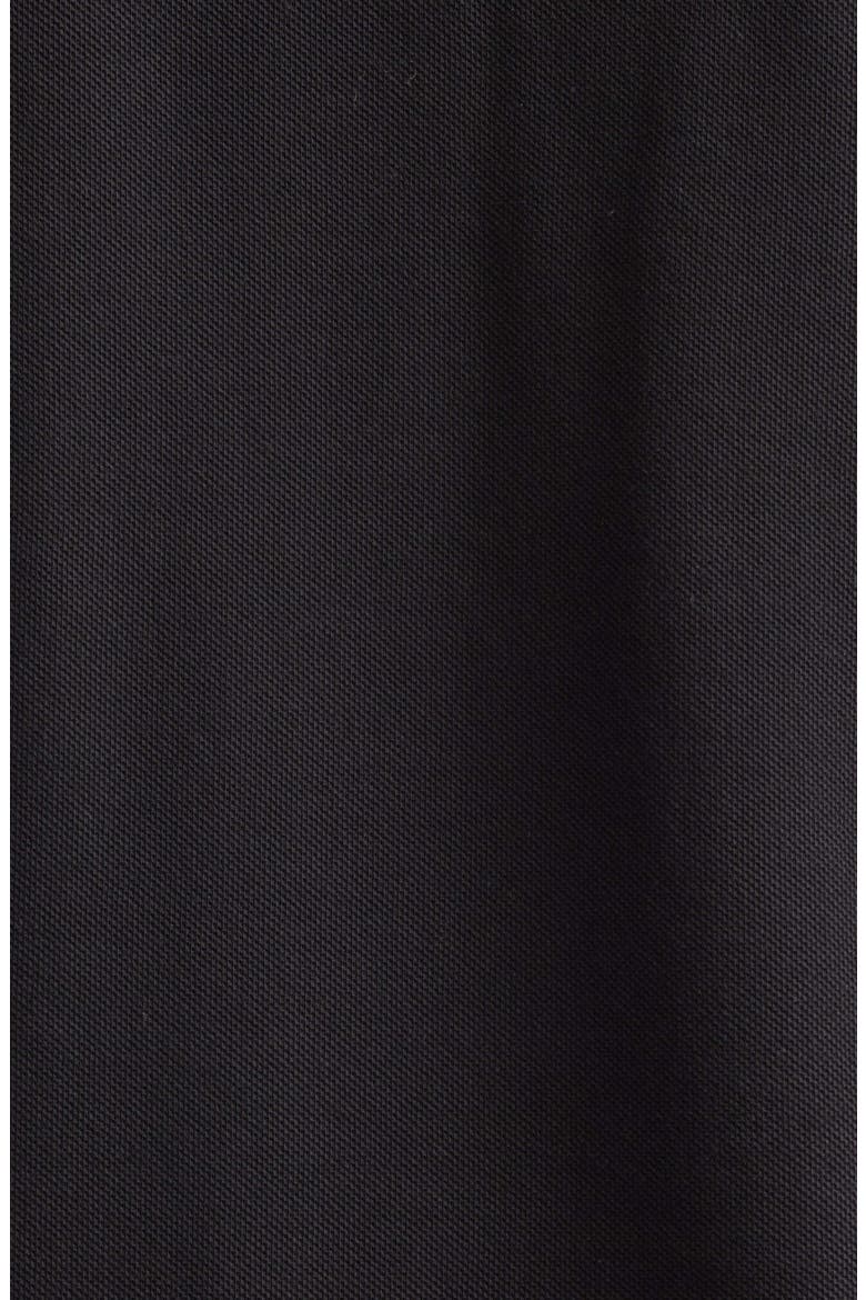 Cotton Piqué Polo, Alternate, color, BLACK