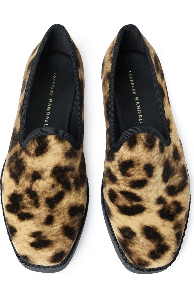Loeffler Randall Mattie Slip On, Alternate, color, Leopard