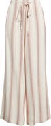 Cloth & Stone Stripe Drawstring Wide Leg Pants