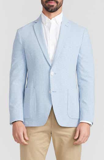 SAVILE ROW CO Blue Check Seersucker Sport Coat