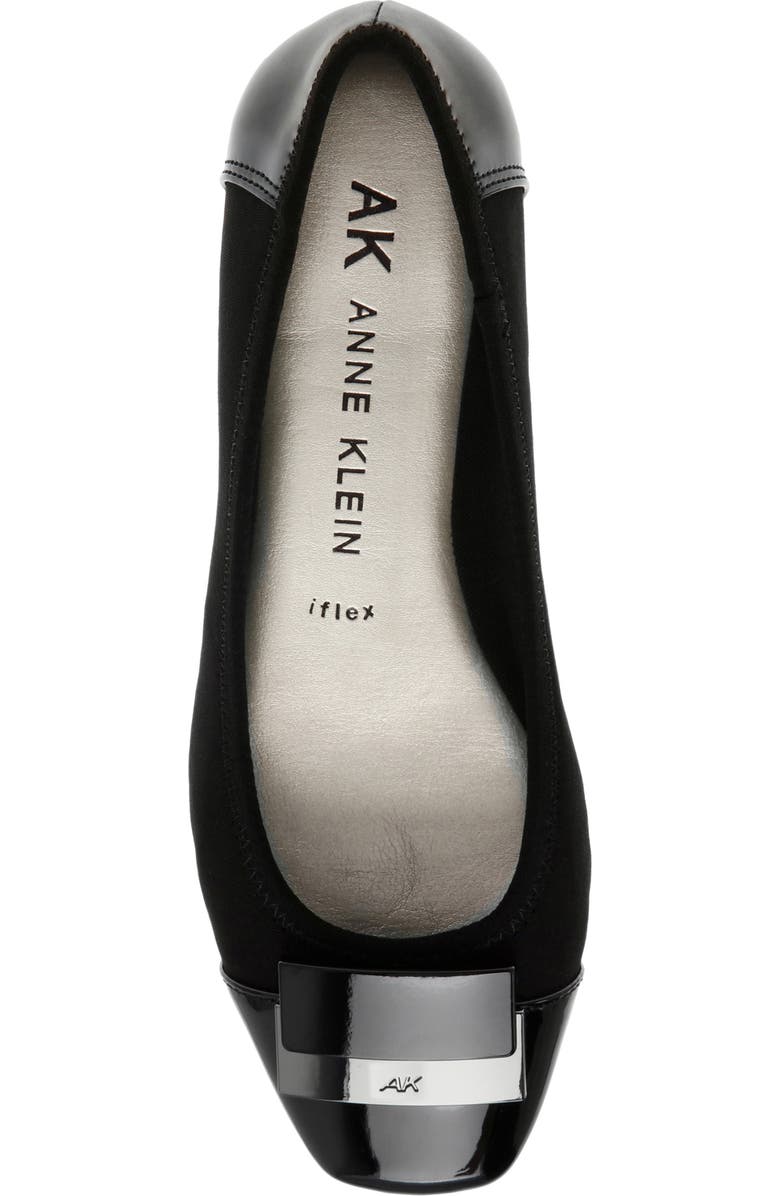 Anne Klein Akuna Cap Toe Flat, Alternate, color,