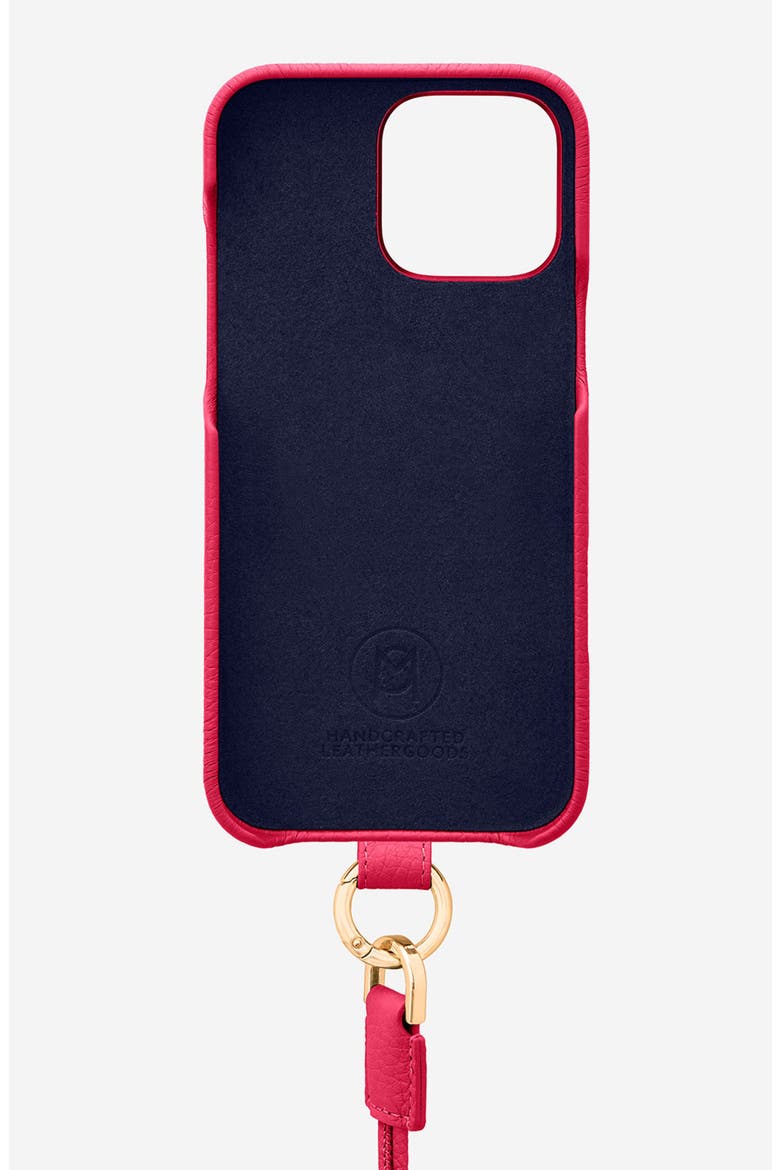 Sling Phone Case iPhone 16 Pro Max, Alternate, color, Shibuya Fuchsia