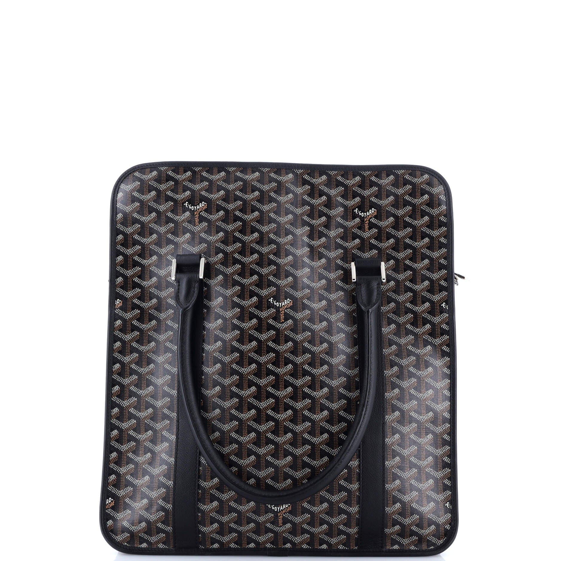 Pre-Owned Goyard Bourgogne Bag Coated Canvas, Alternate, color, 